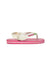 A Pink Sandals from Havaianas in size 18-24M for girl. (Front View)