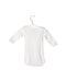 A White Long Sleeve Bodysuits from Petit Bateau in size 0-3M for neutral. (Back View)