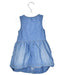 A Blue Sleeveless Dresses from Guess in size S for girl. (Back View)