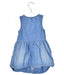 A Blue Sleeveless Dresses from Guess in size S for girl. (Back View)