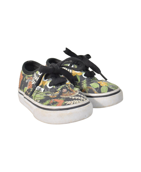 A Multicolour Sneakers from Vans in size 12-18M for boy. (Back View)