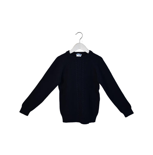 A Navy Crewneck Sweatshirts from Jacadi in size 8Y for boy. (Front View)