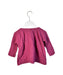 A Purple Long Sleeve Tops from PrinteBebe in size 2T for girl. (Back View)