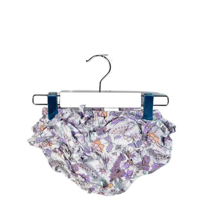 A White Bloomers from Seed in size 12-18M for girl. (Front View)