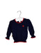 A Navy Long Sleeve Tops from Janie & Jack in size 3-6M for girl. (Front View)
