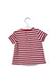 A White Short Sleeve Tops from Boboli in size 6-12M for girl. (Back View)