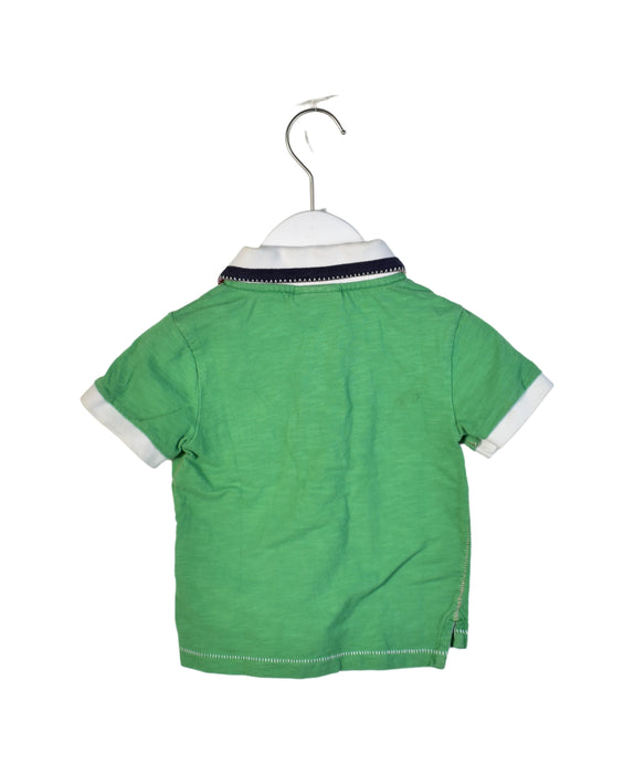 A Green Short Sleeve Polos from Napapijri in size 2T for boy. (Back View)