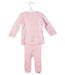 A Pink Pyjama Sets from Orchestra in size 3-6M for girl. (Back View)
