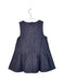 A Navy Sleeveless Dresses from Orchestra in size 6-12M for girl. (Back View)