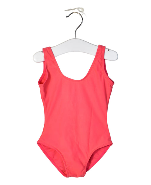 A Red Swimsuits from Tutulamb in size XS for girl. (Front View)