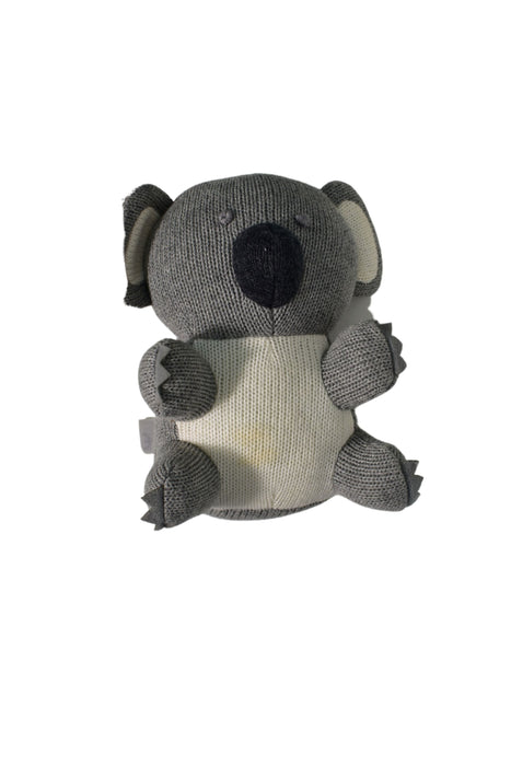 A Grey Soft Toys from Purebaby in size O/S for neutral. (Front View)