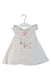 A White Sleeveless Dresses from Orchestra in size 6-12M for girl. (Front View)