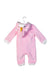 A Pink Long Sleeve Jumpsuits from Orchestra in size 3-6M for girl. (Back View)