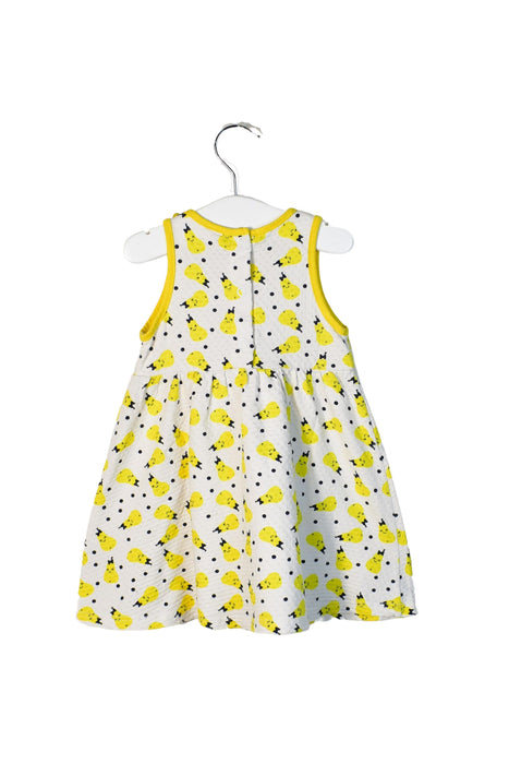 A White Sleeveless Dresses from Orchestra in size 6-12M for girl. (Back View)