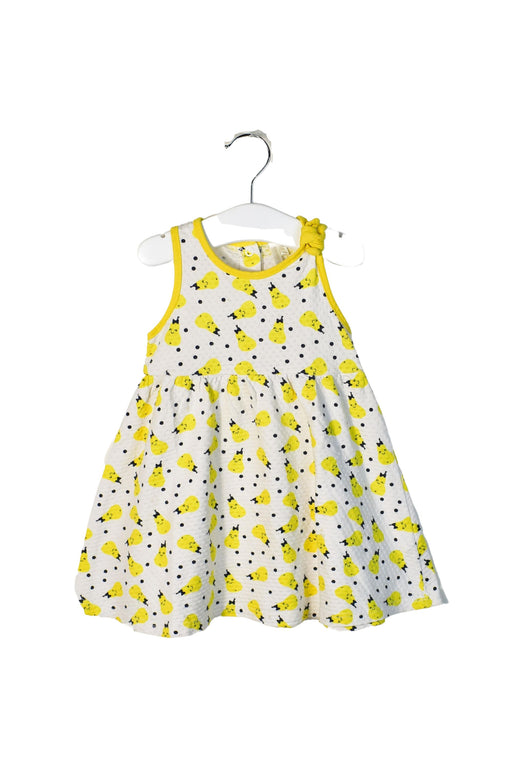 A White Sleeveless Dresses from Orchestra in size 6-12M for girl. (Front View)