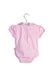 A Pink Short Sleeve Bodysuits from Jojo Maman Bébé in size 3-6M for girl. (Back View)