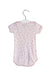 A Pink Short Sleeve Bodysuits from Petit Bateau in size 3-6M for girl. (Back View)