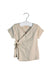 A Taupe Long Sleeve Tops from Le Petit Society in size 6-12M for girl. (Front View)