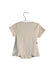 A Taupe Long Sleeve Tops from Le Petit Society in size 6-12M for girl. (Back View)