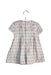 A Grey Short Sleeve Dresses from Mayoral in size 6-12M for girl. (Back View)