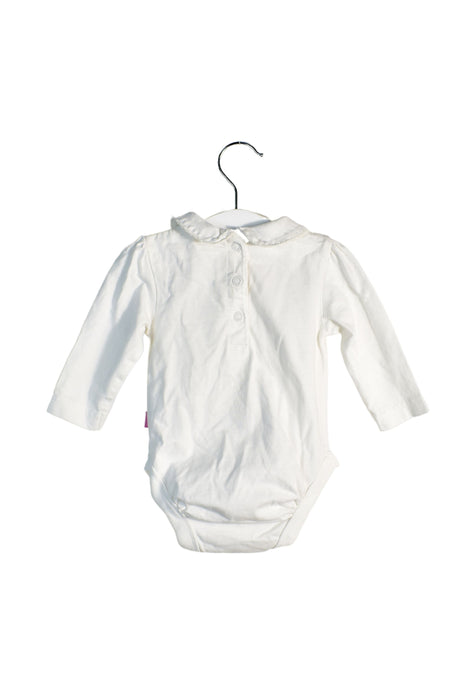 A  Long Sleeve Bodysuits from Jojo Maman Bébé in size 3-6M for girl. (Back View)