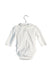 A  Long Sleeve Bodysuits from Jojo Maman Bébé in size 3-6M for girl. (Back View)
