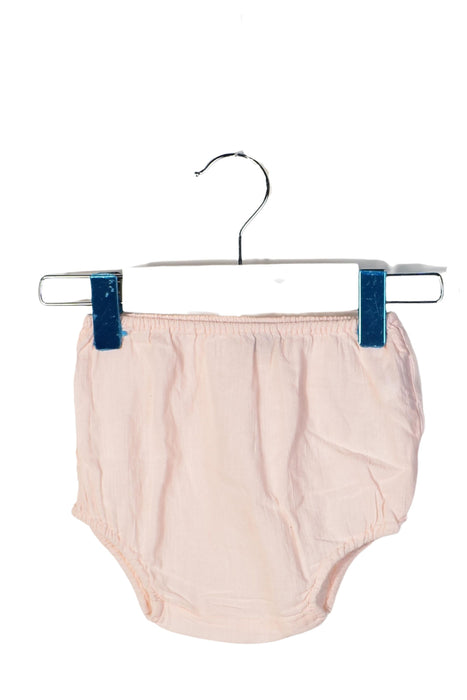 A Pink Bloomers from Bonton in size 0-3M for girl. (Front View)