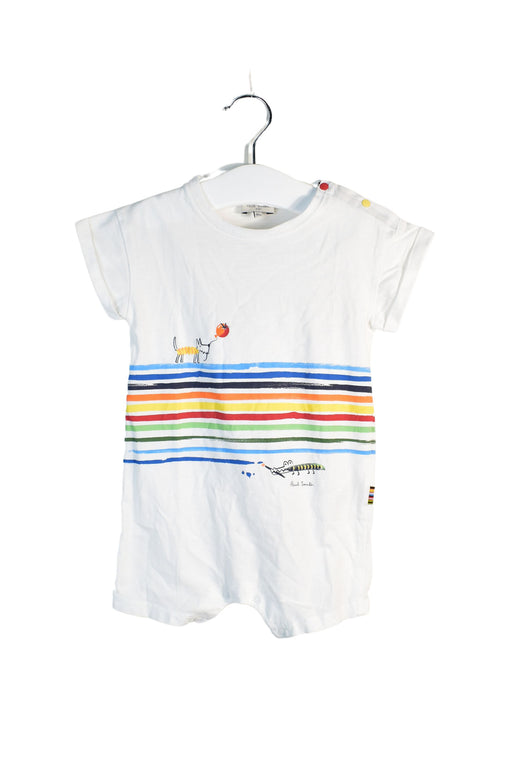 A Multicolour Short Sleeve Rompers from Paul Smith in size 12-18M for boy. (Front View)