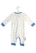 A Multicolour Onesies from Petit Bateau in size 6-12M for boy. (Back View)