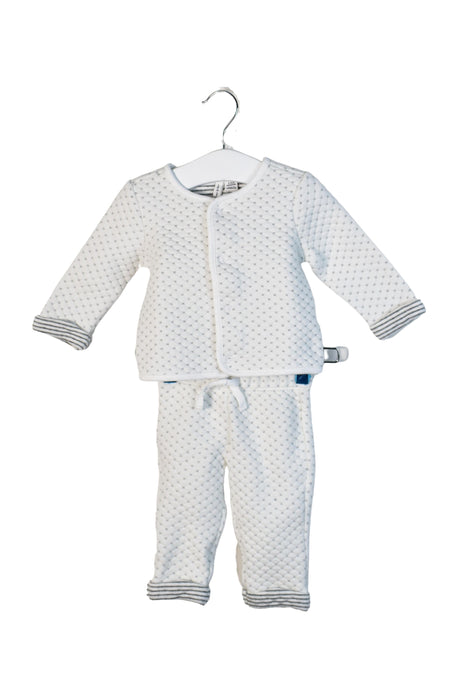 A White Leggings Sets from Janie & Jack in size 3-6M for neutral. (Front View)