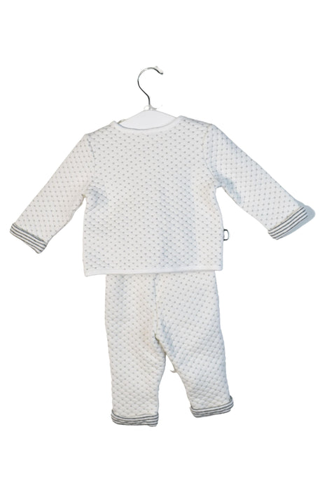 A White Leggings Sets from Janie & Jack in size 3-6M for neutral. (Back View)