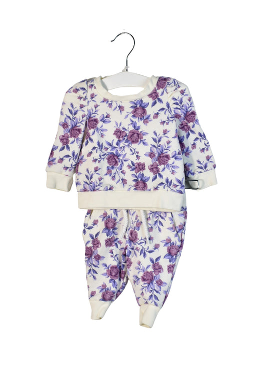 A Purple Pants Sets from Janie & Jack in size 3-6M for neutral. (Front View)