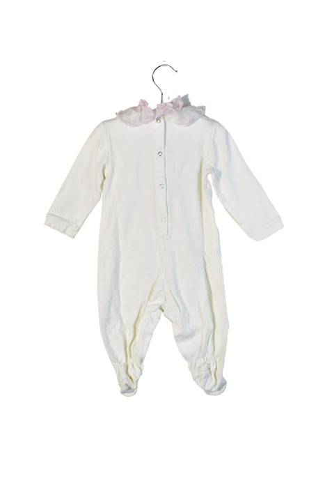 A White Long Sleeve Jumpsuits from Monnalisa in size 6-12M for girl. (Back View)