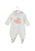 A White Long Sleeve Jumpsuits from Monnalisa in size 6-12M for girl. (Front View)