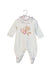 A White Long Sleeve Jumpsuits from Monnalisa in size 6-12M for girl. (Front View)