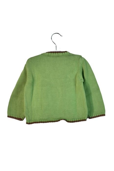 A Green Knit Sweaters from Janie & Jack in size 12-18M for neutral. (Back View)