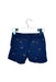 A Navy Casual Pants from Janie & Jack in size 6-12M for boy. (Back View)