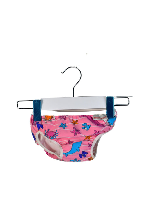 A Pink Swim Diapers from Imsevimse in size M for girl. (Front View)