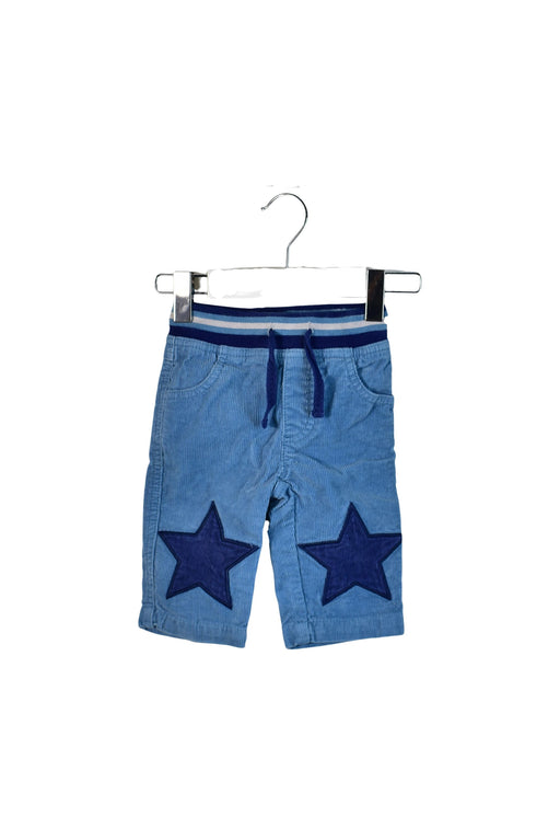 A Blue Casual Pants from Baby Boden in size 0-3M for boy. (Front View)