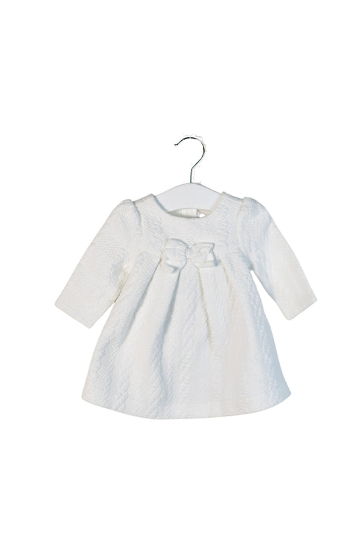A White Dress Sets from Janie & Jack in size 0-3M for girl. (Front View)