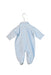A Blue Long Sleeve Jumpsuits from Jacadi in size 3-6M for boy. (Back View)