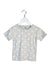 A Grey Short Sleeve Tops from Petit Bateau in size 4T for neutral. (Front View)