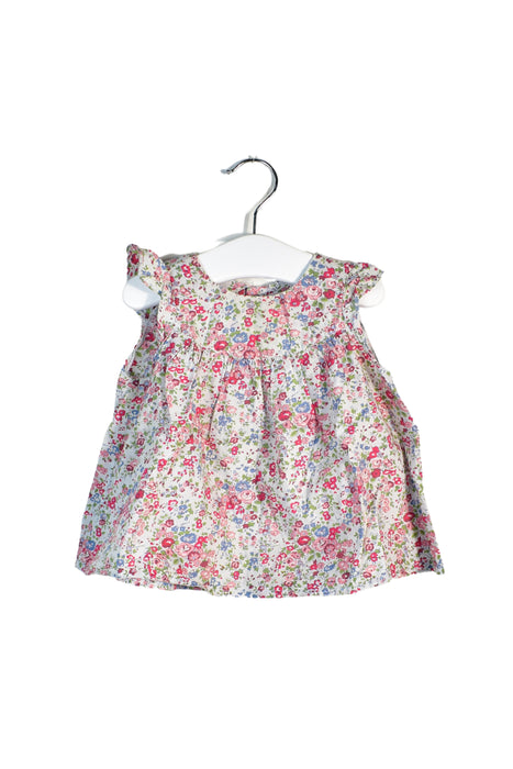 A Multicolour Sleeveless Dresses from Bonpoint in size 0-3M for girl. (Back View)