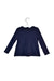 A Navy Long Sleeve Tops from Petit Bateau in size 12-18M for girl. (Back View)