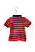A Red Short Sleeve Polos from Tommy Hilfiger in size 4T for boy. (Back View)