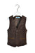 A Brown Vests from bloomB in size 4T for girl. (Front View)