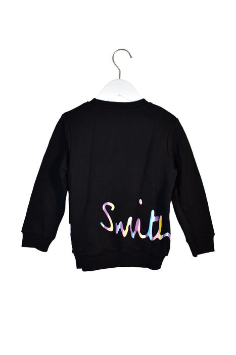 A Black Crewneck Sweatshirts from Paul Smith in size 4T for neutral. (Back View)