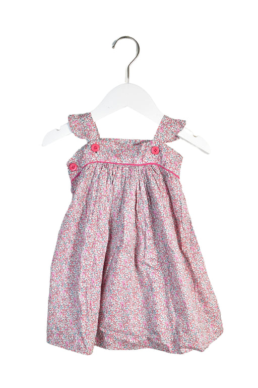 A Pink Sleeveless Dresses from Acanthe in size 2T for girl. (Front View)