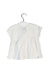 A White Sleeveless Tops from Petit Bateau in size 12-18M for girl. (Back View)