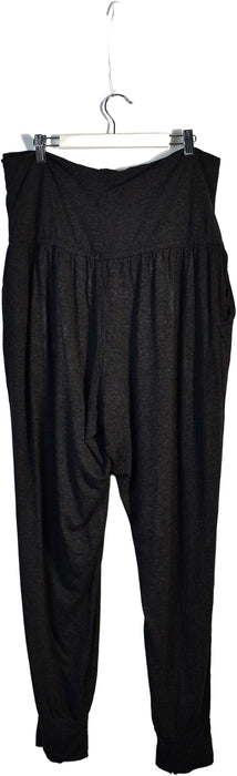 A Grey Sweatpants from Seraphine in size L for maternity. (Back View)
